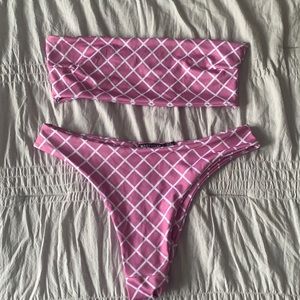 NWOT Pink Nasty Gal Bikini